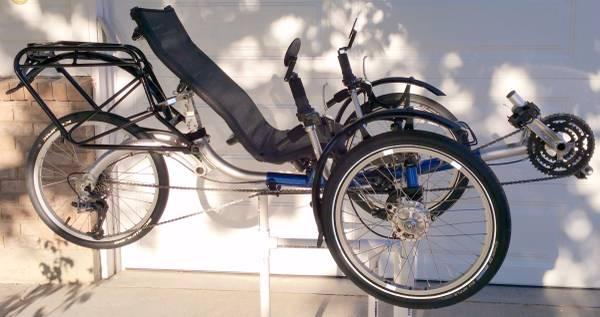 CLBot CL ICE Trice T NT Recumbent Trike Full Suspension 2300