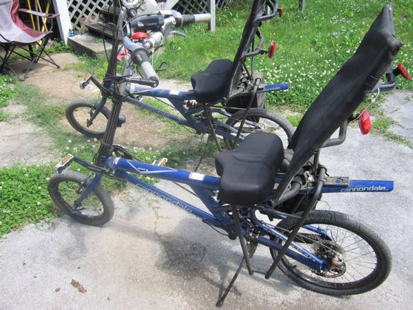 cannondale recumbent bike