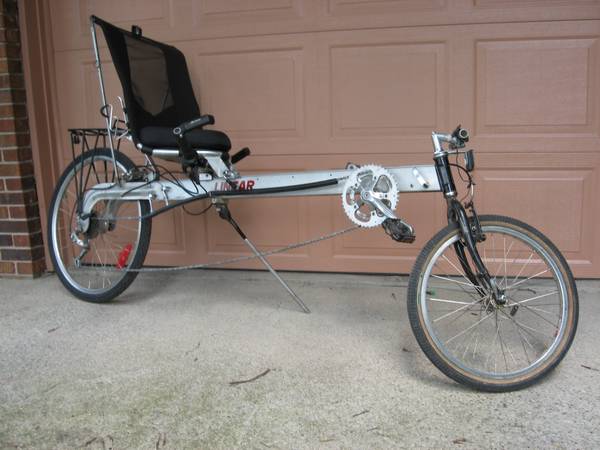 linear recumbent bike