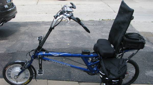 cannondale recumbent bike