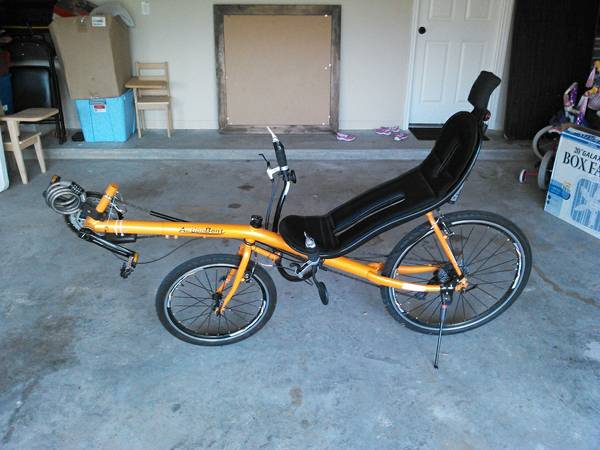 CLBot - CL Actionbent Recumbent Bike (Katy, TX) $600 ...