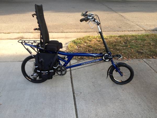 cannondale recumbent bike