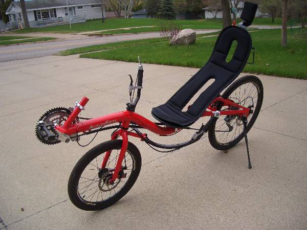 actionbent recumbent bike
