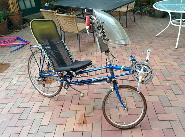 lightning p38 recumbent for sale