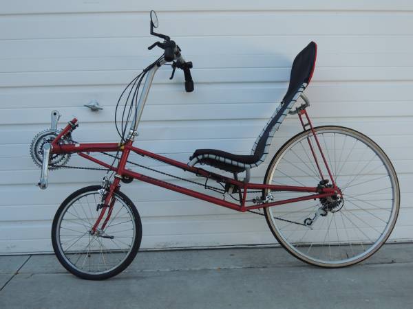 lightning p38 recumbent for sale